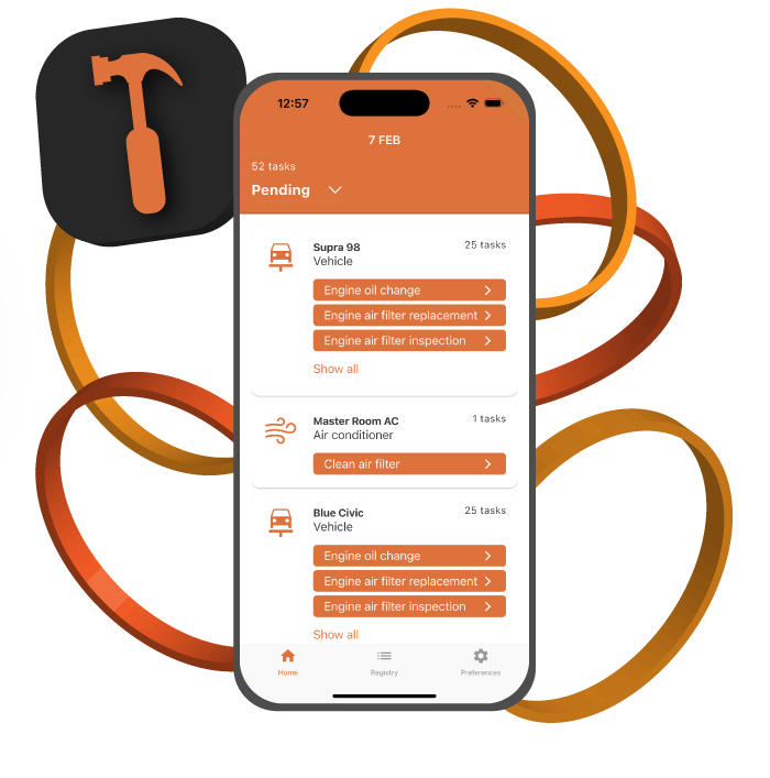 Maintainable tasks pending